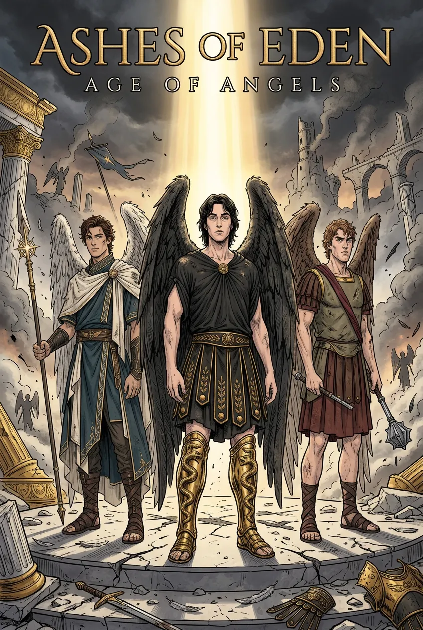 ASHES OF EDEN The Age Of Angels cover